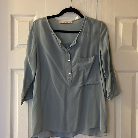 Zara Silk Blouse - Picture 1 of 6